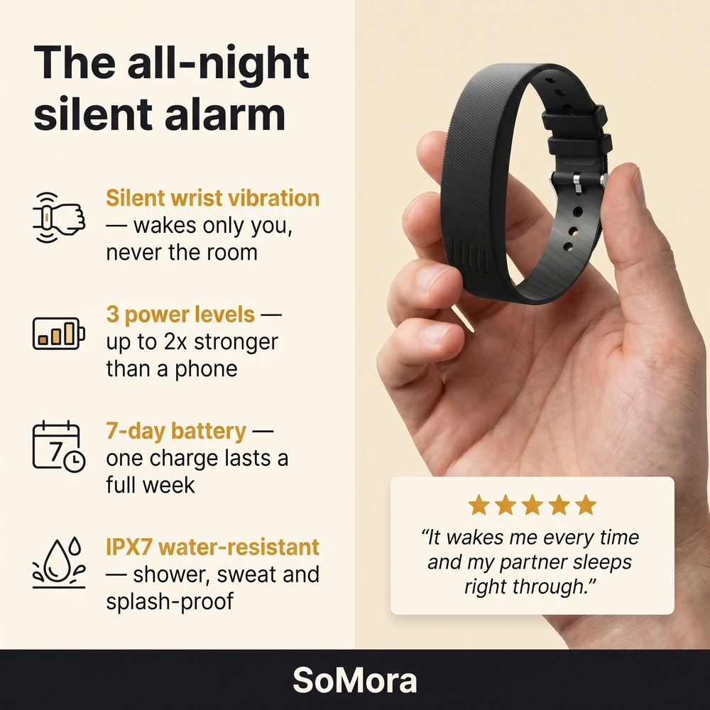 A gentler way to wake up — on time