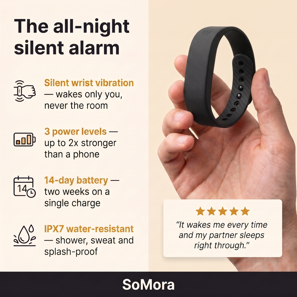 A gentler way to wake up — on time